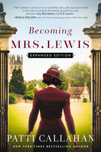 Becoming Mrs. Lewis: Expanded Edition book cover by Patti Callahan