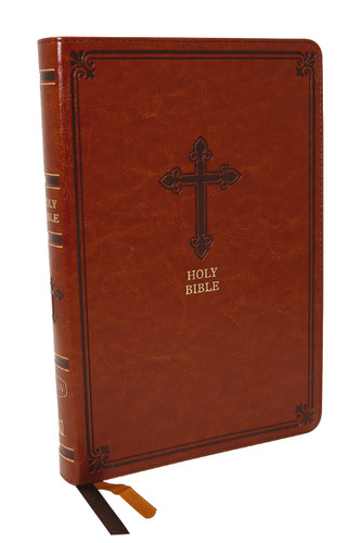 KJV Holy Bible: Thinline, Brown Leathersoft, Red Letter, Comfort Print: King James Version: Holy Bible, King James Version book cover by Zondervan