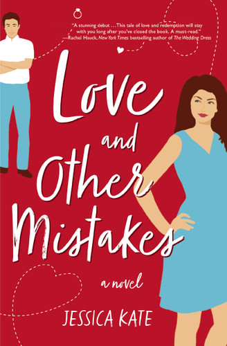 Love and Other Mistakes book cover by Jessica Kate
