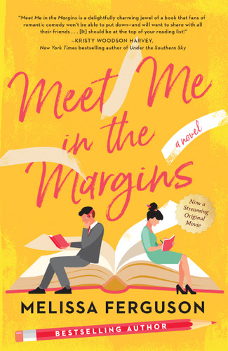 Meet Me in the Margins: A Sweet Workplace Rom-Com for People Who Love Books book cover by Melissa Ferguson