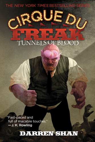 Cirque Du Freak: Tunnels of Blood (Cirque Du Freak #3) book cover by Darren Shan