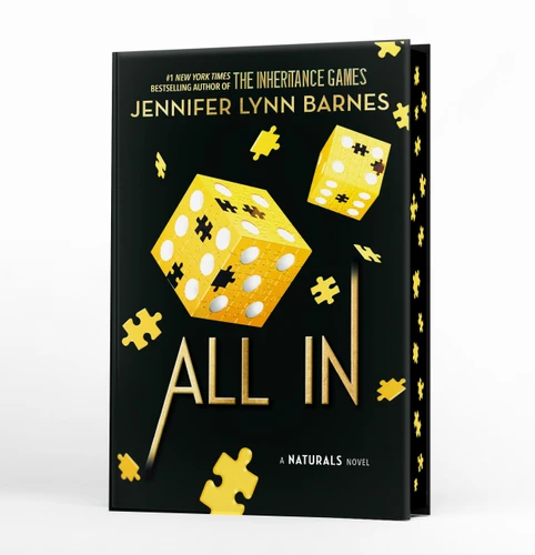 All In (Deluxe Limited Edition) (The Naturals #3) book cover by Jennifer Lynn Barnes
