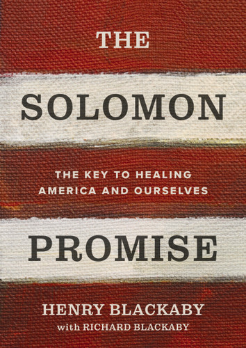 The Solomon Promise: The Key to Healing America and Ourselves book cover by Henry Blackaby