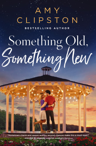 Something Old, Something New: A Sweet Contemporary Romance book cover by Amy Clipston