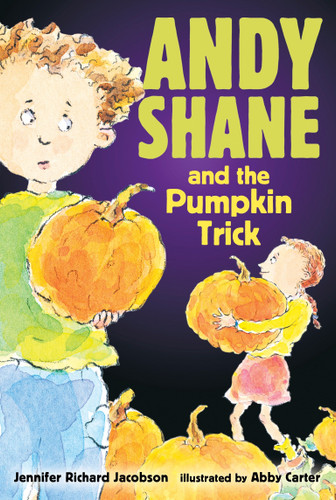 Andy Shane and the Pumpkin Trick (Andy Shane) book cover by Jennifer Richard Jacobson