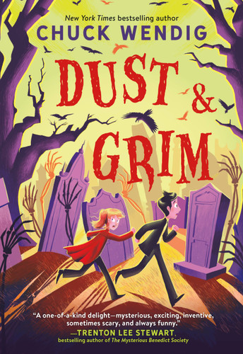 Dust & Grim book cover by Chuck Wendig