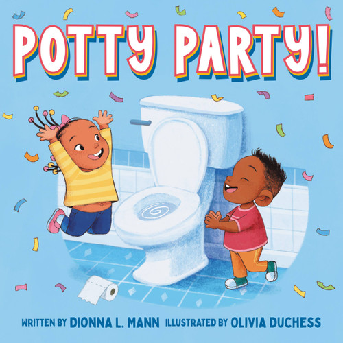 Potty Party! book cover by Dionna L Mann