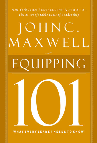 Equipping 101 book cover by John C. Maxwell