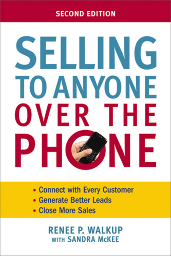 Selling to Anyone Over the Phone book cover by Renee Walkup, Sandra McKee