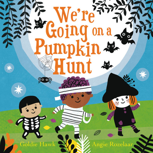 We're Going on a Pumpkin Hunt book cover by Goldie Hawk