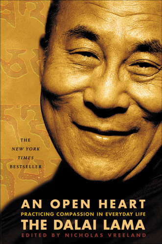 An Open Heart: Practicing Compassion in Everyday Life book cover by Dalai Lama, Nicholas Vreeland