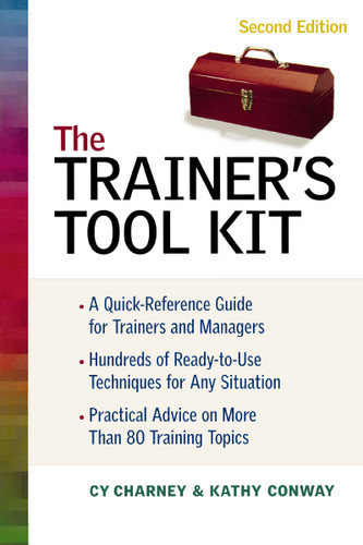 The Trainer's Tool Kit book cover by Cy Charney, Kathy CONWAY