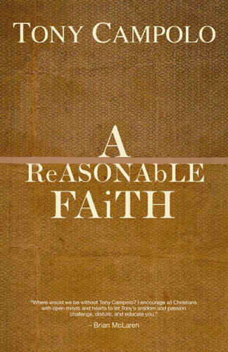 A Reasonable Faith book cover by Tony Campolo