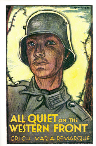 All Quiet on the Western Front book cover by Erich Maria Remarque