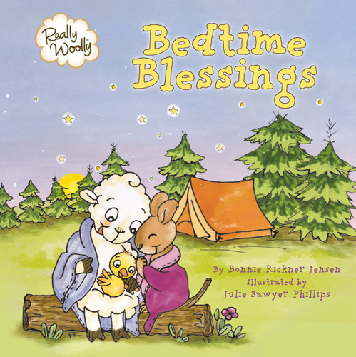 Really Woolly Bedtime Blessings (Really Woolly) book cover by Dayspring, Bonnie Rickner Jensen