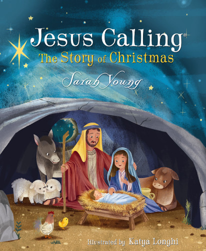 Jesus Calling: The Story of Christmas (board book): God's Plan for the Nativity from Creation to Christ (Jesus Calling®) book cover by Sarah Young