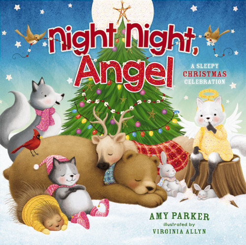 Night Night, Angel: A Sleepy Christmas Celebration (Night Night) book cover by Amy Parker