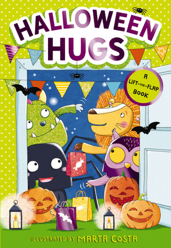 Halloween Hugs: A Lift-the-Flap Book book cover by Jodie Shepherd