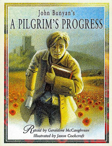 A Pilgrim's Progress book cover by Geraldine McCaughrean