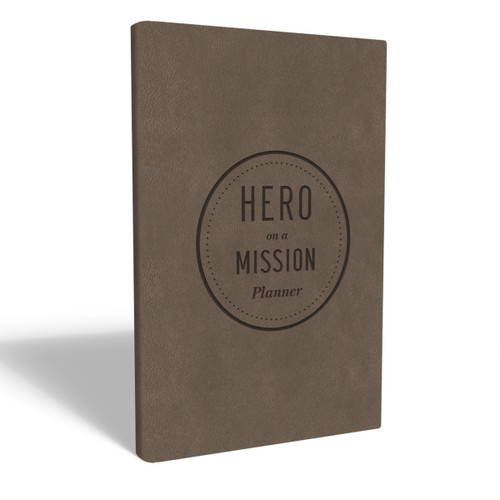 Hero on a Mission Guided Planner book cover by Donald Miller