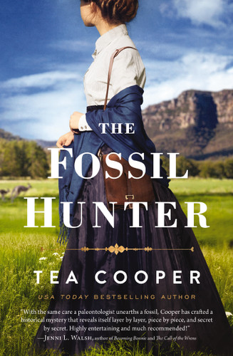 The Fossil Hunter book cover by Tea  Cooper