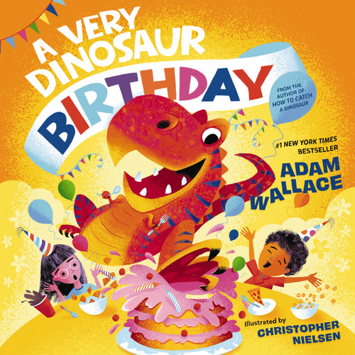 A Very Dinosaur Birthday (A Very Celebration Series) book cover by Adam Wallace
