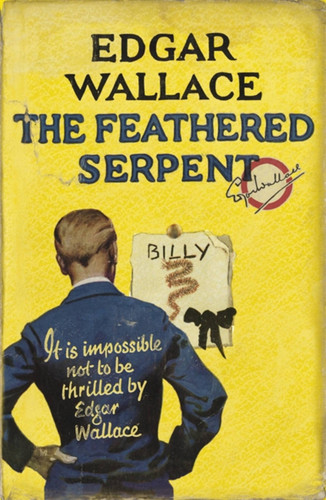 The Feathered Serpent book cover by Edgar Wallace