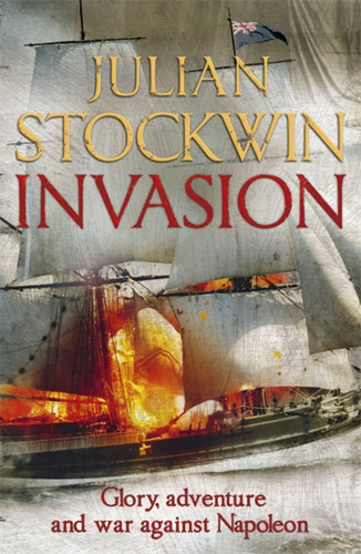 Invasion book cover by Julian Stockwin