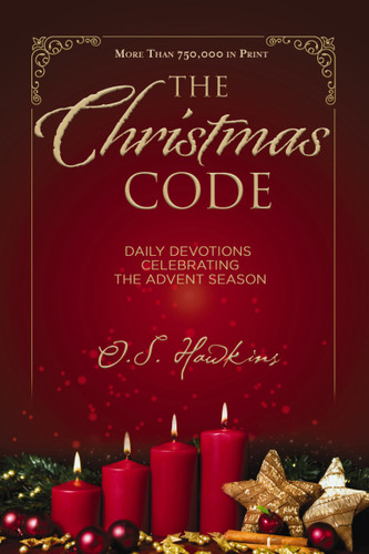 The Christmas Code: Daily Devotions Celebrating the Advent Season (A 25-Day Devotional) – The Perfect Christian Holiday Gift (The Code Series) book cover by O. S. Hawkins
