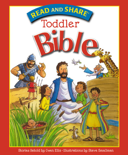 Read and Share Toddler Bible book cover by Gwen Ellis