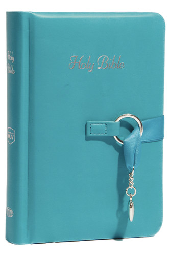 NKJV, Simply Charming Bible, Hardcover, Blue: Charm Bible Blue Edition book cover by Zondervan