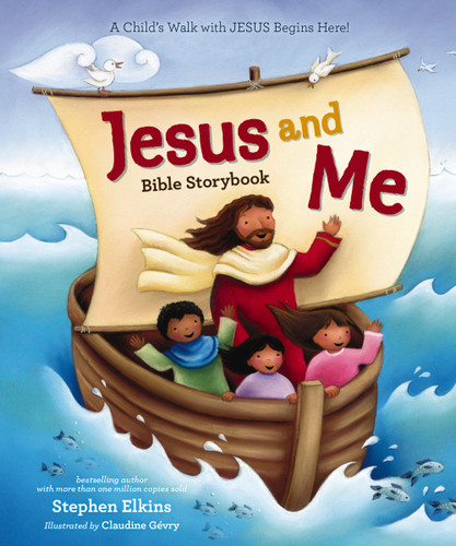 Jesus and Me Bible Storybook book cover by Stephen Elkins