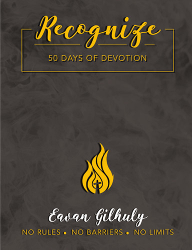 Recognize: 50 Days of Devotion book cover by Eavan  Gilhuly