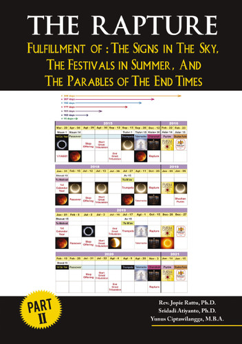 The Rapture Part II: Fullfillment of : The Signs in The Sky, The Festivals in Summer, and The Parables of The End Times book cover by Jopie Rattu, Sridadi Atiyanto