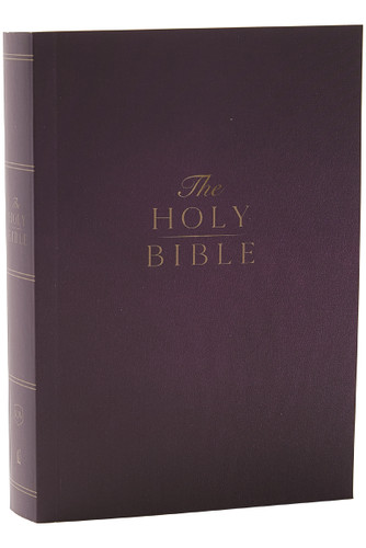 KJV Holy Bible: Compact with 43,000 Cross References, Purple Softcover, Red Letter, Comfort Print: King James Version book cover by Zondervan