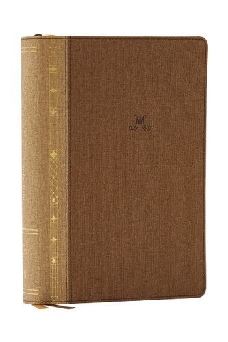 Alexander Maclaren Study Bible: Encouragement and Insights for a Christ-Centered Life (NKJV, Brown Leathersoft, Comfort Print, Thumb Indexed) book cover by Zondervan