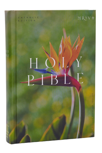 NRSV Catholic Edition Bible, Bird of Paradise Hardcover (Global Cover Series): Holy Bible book cover by Catholic Bible Press