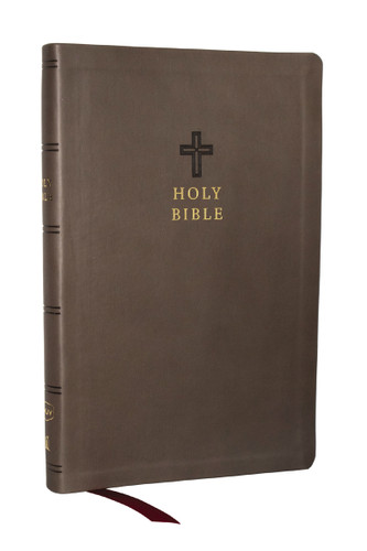 KJV Holy Bible: Value Ultra Thinline, Charcoal Leathersoft, Red Letter, Comfort Print: King James Version book cover by Zondervan