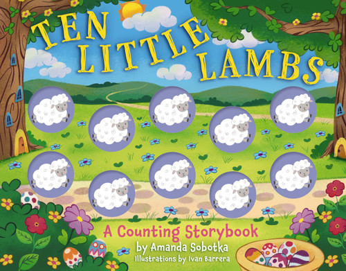 Ten Little Lambs: A Counting Storybook (Counting Storybooks) book cover by Amanda Sobotka