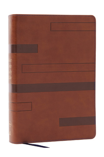 Color Code Study Bible, Revealing God's Truth Color by Color (NKJV, Brown Leathersoft, Red Letter) book cover by Zondervan