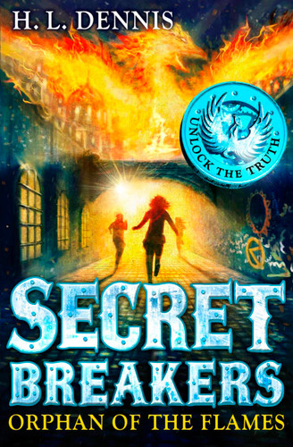 Secret Breakers 2: Orphan of the Flames (Secret Breakers) book cover by H.L. Dennis
