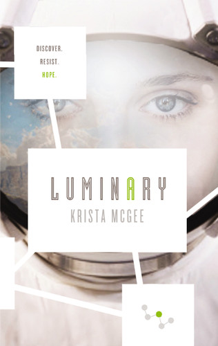 Luminary book cover by Krista McGee