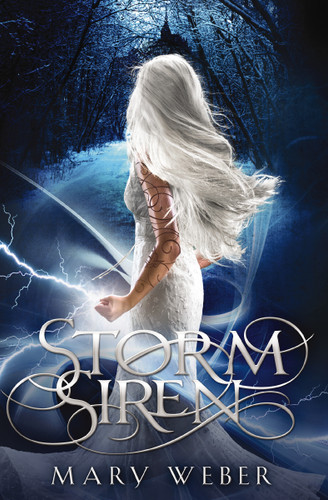 Storm Siren: A clean, YA romantasy book cover by Mary Weber