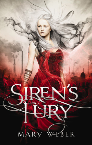 Siren's Fury: A clean, YA romantasy book cover by Mary Weber