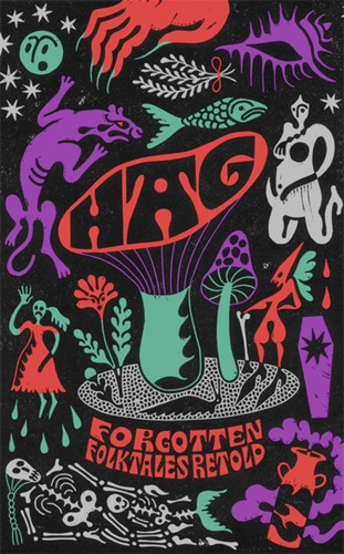 Hag: Forgotten Folktales Retold book cover by Naomi Booth, Imogen Hermes Gowar, Natasha Carthew, Irenosen Okojie, Mahsuda Snaith, Emma Glass, Eimear McBride, Kirsty Logan, Daisy Johnson, Liv Little