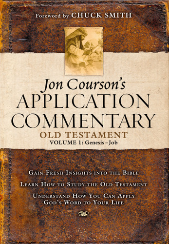 Jon Courson's Application Commentary: Volume 1, Old Testament, (Genesis-Job) book cover by Jon Courson