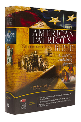 The NKJV, American Patriot's Bible, Hardcover: The Word of God and the Shaping of America – Printed in the USA: The Word of God and the Shaping of America book cover by Zondervan