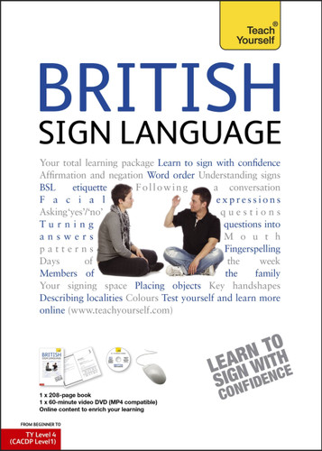 British Sign Language [Book/DVD Pack] book cover by Laraine Callow, Paul Redfern
