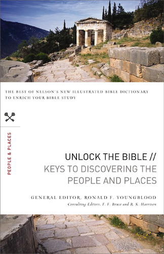 Unlock the Bible: Keys to Discovering the People and   Places book cover by Ronald F. Youngblood