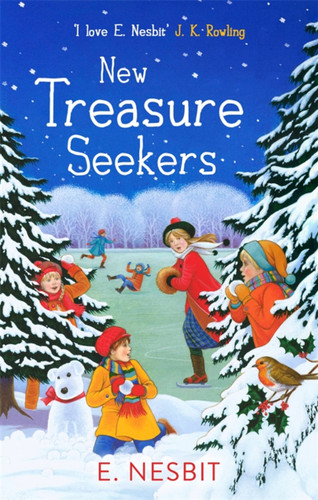 New Treasure Seekers (The Bastable Series,Virago Modern Classics) book cover by E. Nesbit